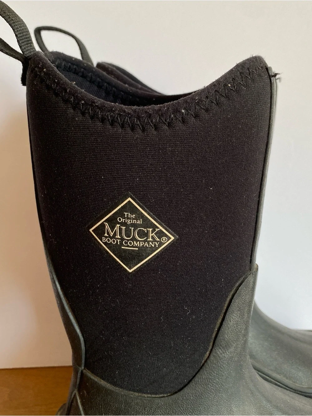 The Original Muck Boots Company Kids Size 11 Waterproof Rain Black Neoprene